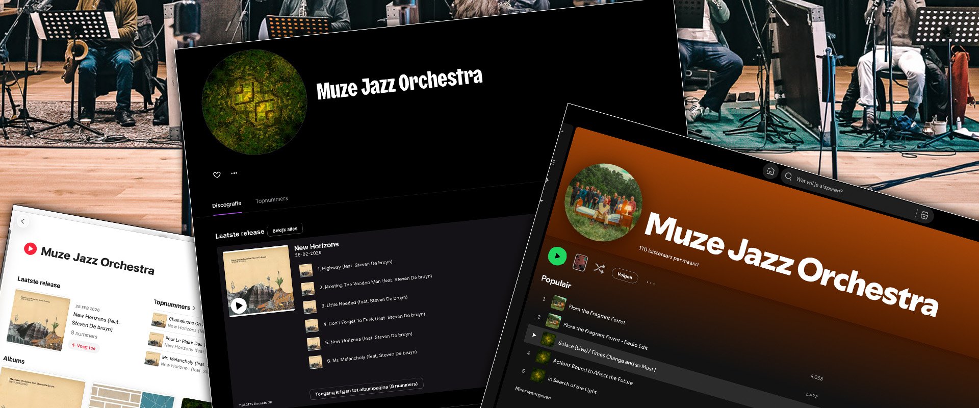 MJO op de streamers!